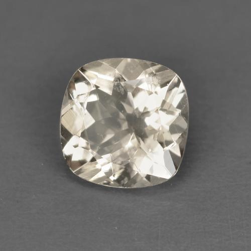 0.81 ct Golden Morganite Stone, Natural Morganite in Cushion-Cut Shape for Sale