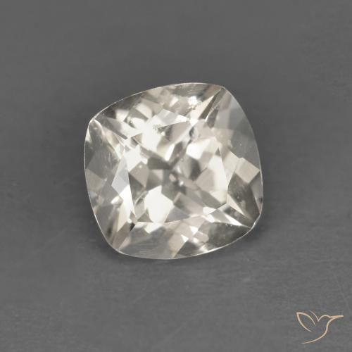 0.82 ct Golden Morganite Stone, Natural Morganite in Cushion-Cut Shape for Sale