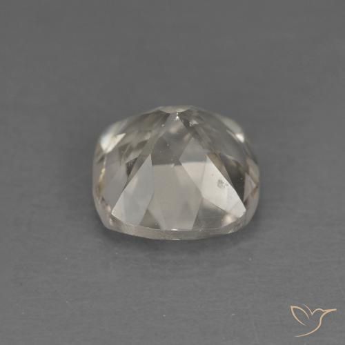 Morganite Gemstone in 5.8 x 5.7 mm Size for Sale, Morganite Stone in Light Golden Color