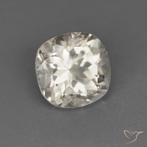 0.90 ct Golden Morganite Stone, Natural Morganite in Cushion-Cut Shape for Sale