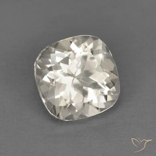 0.95 ct Golden Morganite Stone, Natural Morganite in Cushion-Cut Shape for Sale