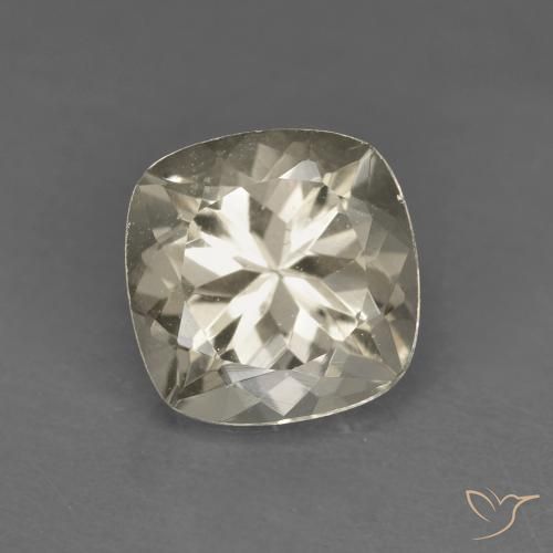 1.05ct Natural Light Golden Morganite, Cushion, VS