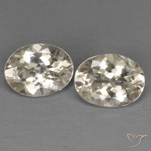 1.99 ct Yellow Morganite, 7.9 x 6 mm Oval Cut From Afghanistan, Photo A
