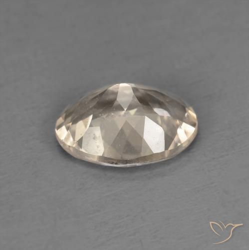 Morganite Gemstone in 8 x 6 mm (calibrated) Size for Sale, Morganite Stone in Light Golden Color