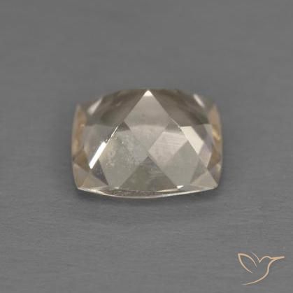 Morganite Gemstone in 6 x 6 mm (calibrated) Size for Sale, Morganite Stone in Light Golden Color