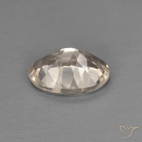 Morganite Gemstone in 8 x 6 mm (calibrated) Size for Sale, Morganite Stone in Light Golden Color