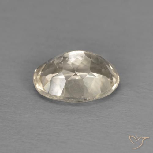 Morganite Gemstone in 8 x 6 mm (calibrated) Size for Sale, Morganite Stone in Light Golden Color