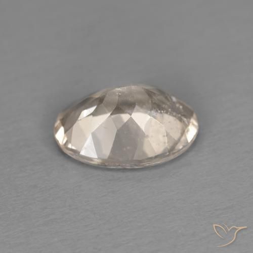 Morganite Gemstone in 8 x 6 mm (calibrated) Size for Sale, Morganite Stone in Light Golden Color
