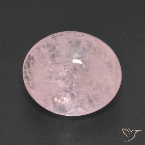 7.52ct Natural Vivid Pink Morganite, Oval, Translucent
