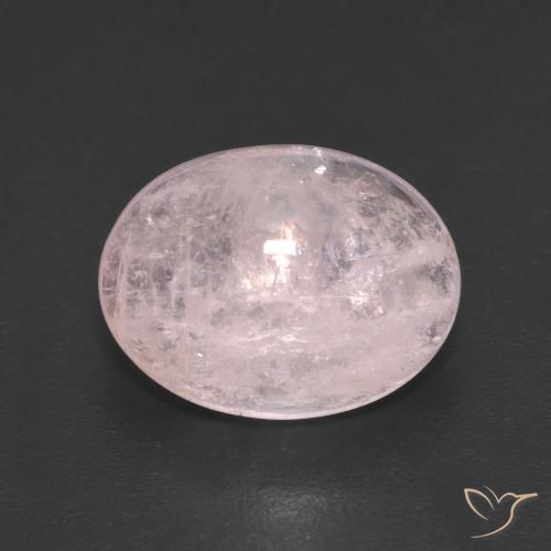 4.01ct Natural Coral Pink Morganite, Oval, Translucent