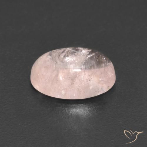 Morganite Gemstone in 9 x 6 mm (calibrated) Size for Sale, Morganite Stone in Light Pink Color
