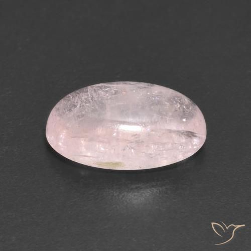 Morganite Gemstone in 11.9 x 7.2 mm Size for Sale, Morganite Stone in Flamingo Pink Color