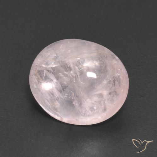 4.43 ct Pink Morganite Stone, Natural Morganite in Oval Cabochon Shape for Sale