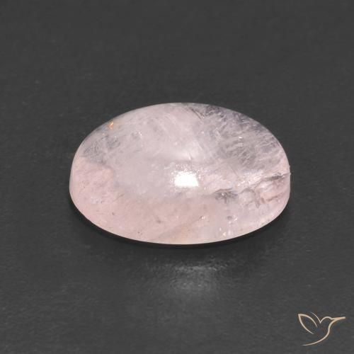 Morganite Gemstone in 10.9 x 8.1 mm Size for Sale, Morganite Stone in Light Pink Color