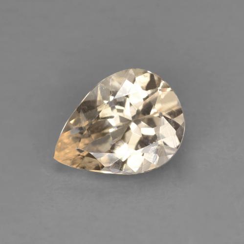 7,9 x 6mm Morganite arancione Sfaccettatura a pera dall'Afghanistan, peso di 0,81 ct, pietra preziosa naturale non trattati in purezza VVS-VS, Morganite 1pz - il colore è Arancione, durezza Mohs di 7,5 - 8 adatto per gioielli da indossare ogni giorno, Photo A