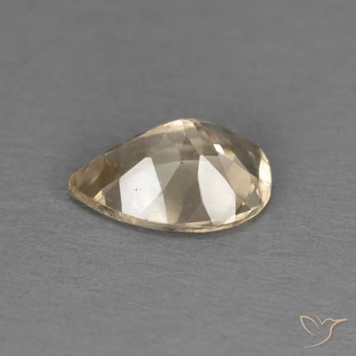 Morganite Gemstone in 8 x 6 mm (calibrated) Size for Sale, Morganite Stone in Gold Color