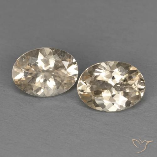 1.98 ct Orange Morganite, 7.9 x 6 mm Oval Cut From Afghanistan, Photo A
