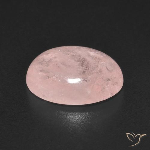 Morganite Gemstone in 12 x 9.1 mm Size for Sale, Morganite Stone in Light Pink Color