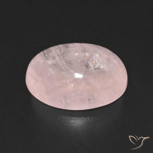 Morganite Gemstone in 12.9 x 10.1 mm Size for Sale, Morganite Stone in Light Pink Color
