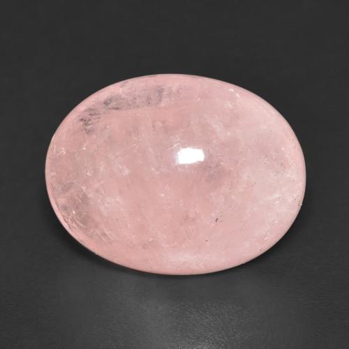 Morganita Rosa Cabujón Óvalo de 9.87 ct de Afganistán, dimensión 15,5 x 11,8mm, piedra preciosa natural No tratado, claridad Transparente, Morganita de 1 pieza en color Rosado azulado, dureza Mohs de 7.5 - 8 Adecuado para joyas de uso diario, Photo A
