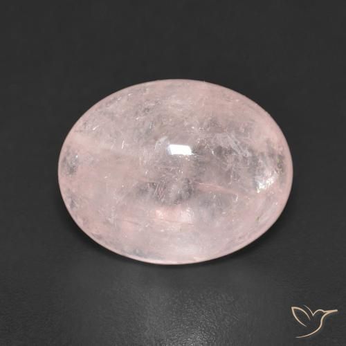 5.89 ct Pink Morganite, 12.7 x 10 mm Oval Cut From Afghanistan, Photo A