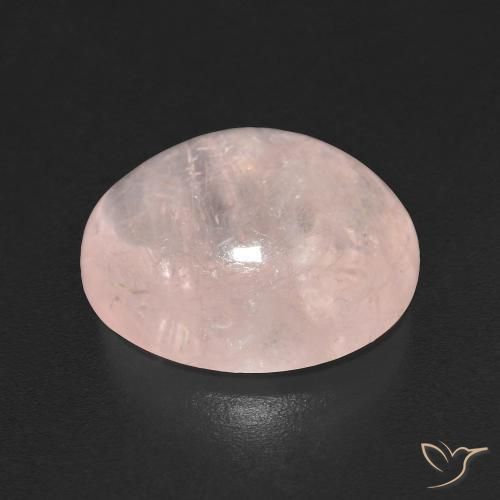 Morganite Gemstone in 13 x 11 mm (calibrated) Size for Sale, Morganite Stone in Light Pink Color