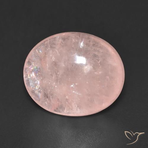 Morganita rosa de 6,33 ct, corte ovalado de 12 x 10,1 mm desde Afganistán, Photo A
