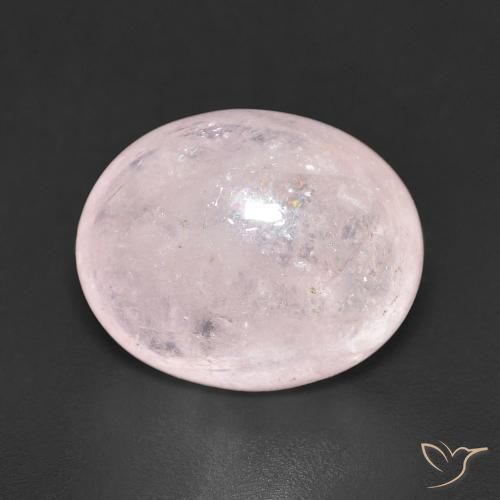 5.37ct Natural Light Pink Morganite, Oval, Translucent