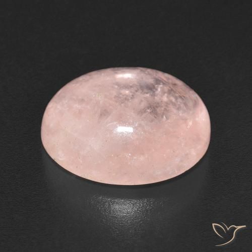 Morganite Gemstone in 13 x 11 mm (calibrated) Size for Sale, Morganite Stone in Medium Pink Color