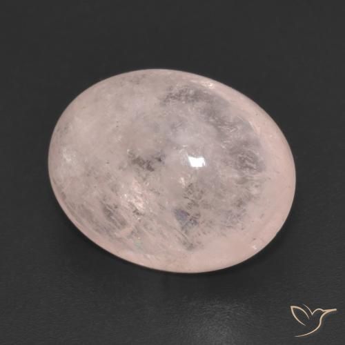 9.29 ct Pink Morganite Stone, Natural Morganite in Oval Cabochon Shape for Sale