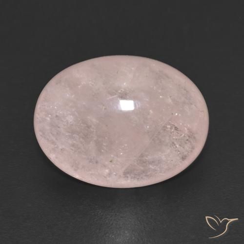 8.30 ct Pink Morganite Stone, Natural Morganite in Oval Cabochon Shape for Sale
