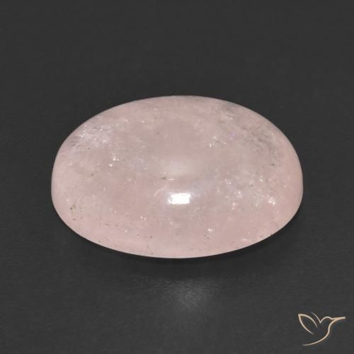 Morganite Gemstone in 14.7 x 11.2 mm Size for Sale, Morganite Stone in Light Pink Color