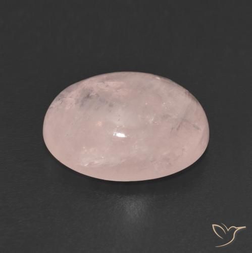 Morganite Gemstone in 12.7 x 10 mm Size for Sale, Morganite Stone in Light Coral Pink Color