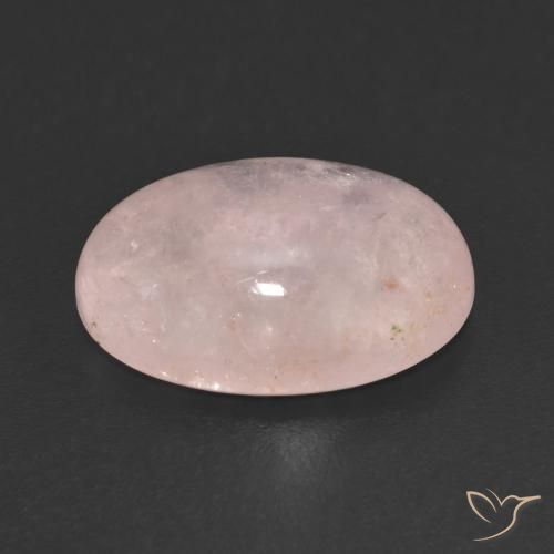Morganite Gemstone in 14.9 x 10.8 mm Size for Sale, Morganite Stone in Light Pink Color