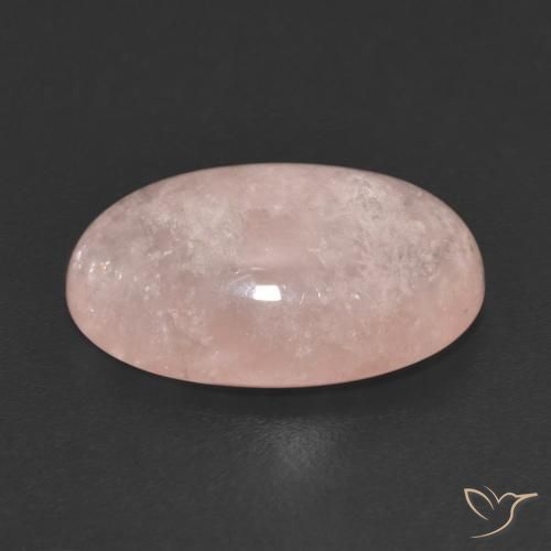 Morganite Gemstone in 15.9 x 10.2 mm Size for Sale, Morganite Stone in Flamingo Pink Color