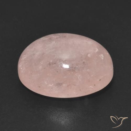 Morganite Gemstone in 14.8 x 11 mm Size for Sale, Morganite Stone in Light Pink Color