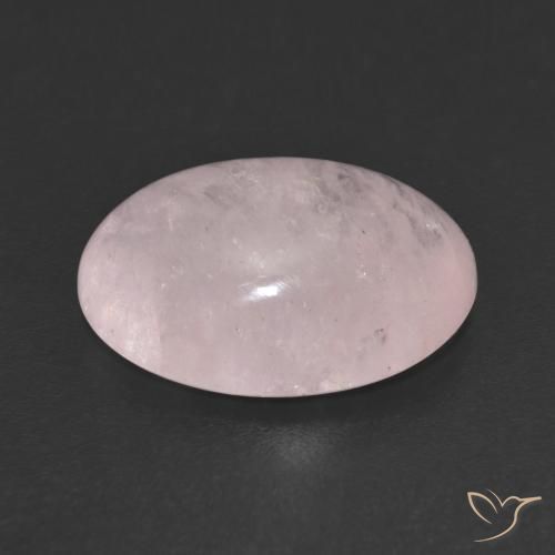 Morganite Gemstone in 14.9 x 11 mm Size for Sale, Morganite Stone in Light Coral Pink Color