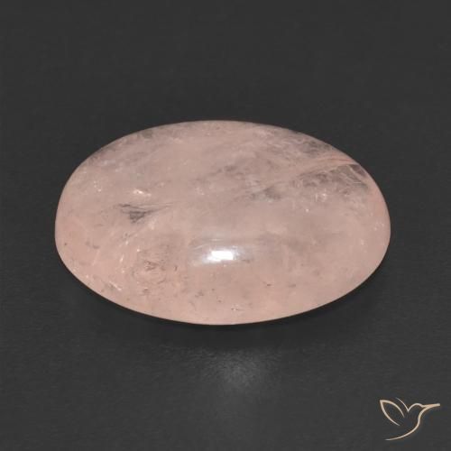 Morganite Gemstone in 13.1 x 10 mm Size for Sale, Morganite Stone in Medium Pink Color