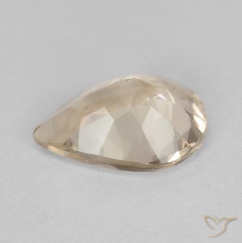 Morganite Gemstone in 8 x 6 mm (calibrated) Size for Sale, Morganite Stone in Light Golden Color