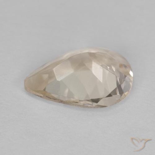 Morganite Gemstone in 8 x 6 mm (calibrated) Size for Sale, Morganite Stone in Light Orange Color