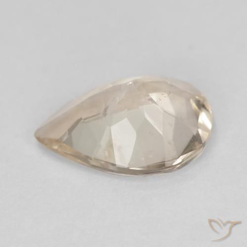 Morganite Gemstone in 8 x 6 mm (calibrated) Size for Sale, Morganite Stone in Light Golden Color