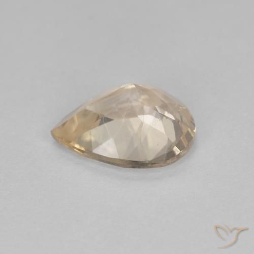 Morganite Gemstone in 8 x 6 mm (calibrated) Size for Sale, Morganite Stone in Light Golden Color