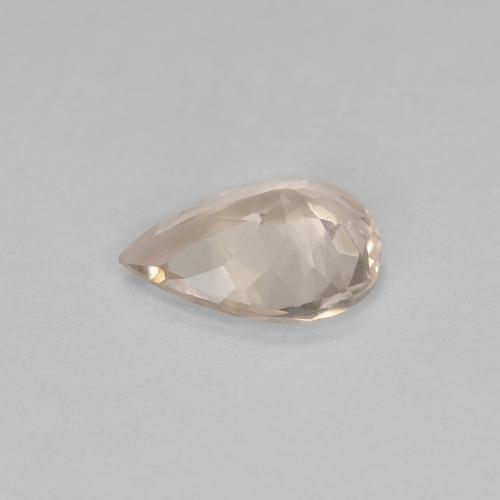 Morganite Gemstone in 7.1 x 5.2 mm Size for Sale, Morganite Stone in Light Golden Color