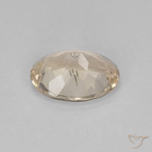 Morganite Gemstone in 8 x 6 mm (calibrated) Size for Sale, Morganite Stone in Light Golden Color