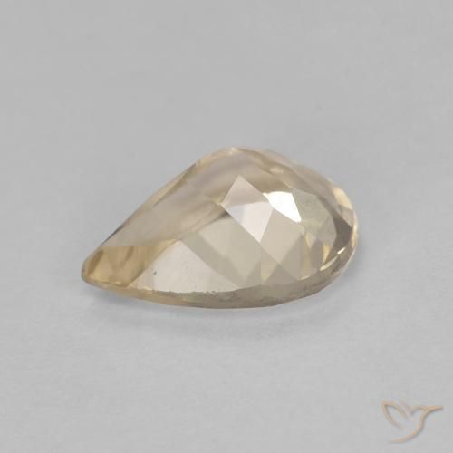 Morganite Gemstone in 8 x 6 mm (calibrated) Size for Sale, Morganite Stone in Light Golden Color
