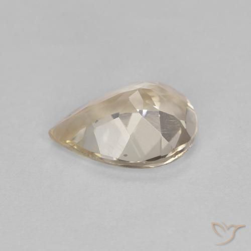 Morganite Gemstone in 8 x 6 mm (calibrated) Size for Sale, Morganite Stone in Light Golden Color