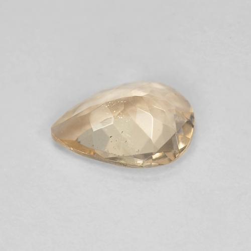 Morganite Gemstone in 8 x 6 mm (calibrated) Size for Sale, Morganite Stone in Light Orange Color