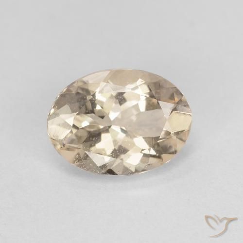 Morganite Doré oval facet d'Afghanistan, 7,9 x 5,9mm, poids de 0,99 ct, pierre gemme naturelle Non traité de pureté vvs-vs, 1 pièce Morganite, couleur Doré léger, dureté Mohs de 7.5 à 8 convient aux bijoux de tous les jours, pierre de sagesse, Photo A
