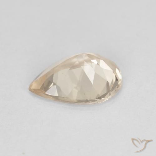 Morganite Gemstone in 8 x 6 mm (calibrated) Size for Sale, Morganite Stone in Light Golden Color