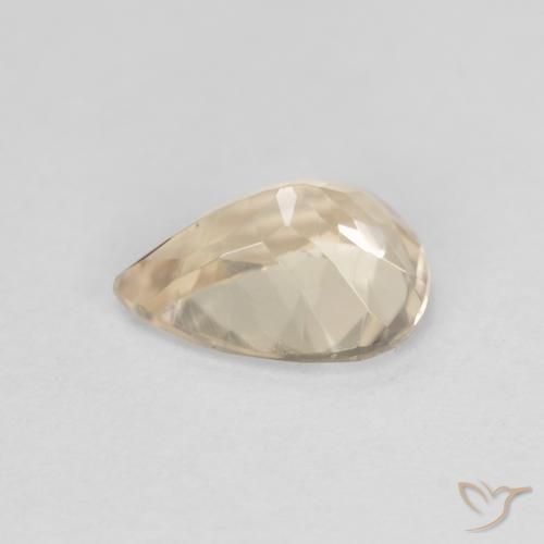 Morganite Gemstone in 8 x 6 mm (calibrated) Size for Sale, Morganite Stone in Light Golden Color